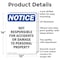 Signmission Safety Culture Sign, 10 in Width, Aluminum, Rectangle OS-2PACK-NS-A-1014-V-16268 - alternate 4